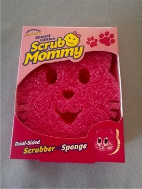 New Scrub Daddy Mommy Special Edition Pets Pink Kitty Cat